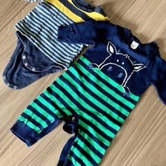 baby GAP ベビーギャップ　ロンパース 2枚セット　の画像