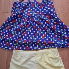 140相当(XXL)セパレート水着★女の子★2点セットの画像