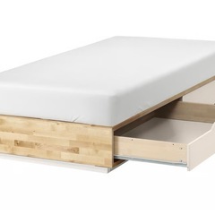 IKEA シングルベッドフレームの画像