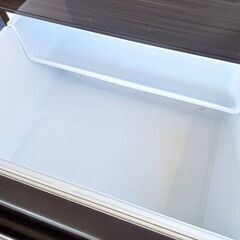 【B325】三菱　冷蔵庫　2018年製　ブラウン　365L　動作確認OKの画像
