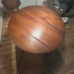 TRUCK FURNITURE JACKSON ROUND TABLE &DINING CHAIRの画像