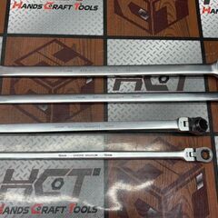 【中古】トップ工業 TOP FRC-10L/12L/14L/17L 首振りラチェットロングメガネ 4点セット【ハンズクラフト佐賀】の画像