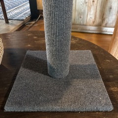 猫の寝床と爪研ぎせセットの画像
