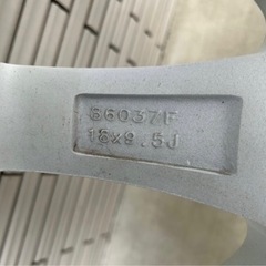 早期取引希望　SHOGUN 18インチ 9.5J +20 2本の画像