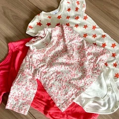 PETIT BATEAU プチバトー　ロンパース　3枚セットの画像