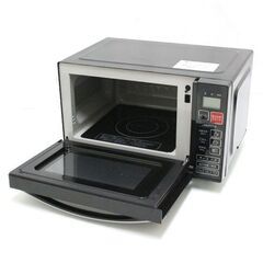 【JY-222】2021年製 NITORI ニトリ フラット電子レンジ EM-520X ブラックの画像