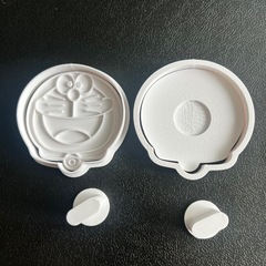 ドラえもんクッキー型 7個セット 抜き型 粘土型 お菓子作りの画像