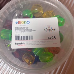 ボーネルンド　JEGRO 紐通し　ジャイアントビーズの画像