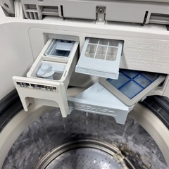 73 R18  SHARP 　21年製　洗濯機　8㌔洗濯　4.5㌔熱乾燥 　冷蔵庫　安い　の画像