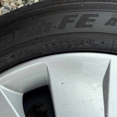 夏タイヤ鉄ホイール4本せっとセットの画像