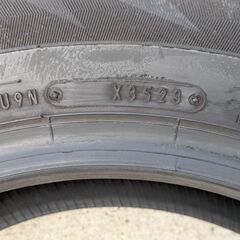工賃込み　２０２３年製ダンロップ製冬タイヤ１９５／６５Ｒ１５　４本セットの画像