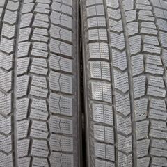 工賃込み　２０２３年製ダンロップ製冬タイヤ１９５／６５Ｒ１５　４本セットの画像