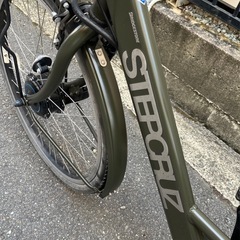 BRIDGESTONE ステップクルーズe 電動自転車　管091008の画像