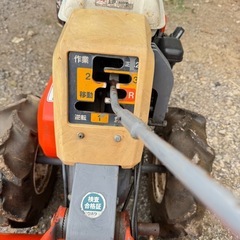 クボタ 管理機 TR70 実働品  野菜パートナー 現状 耕耘機 中古 耕運機 耕うん機 家庭菜園の画像