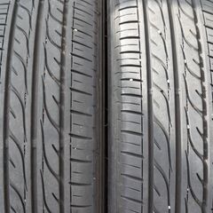 在庫入れ替え特価品　工賃込み２０２２年製ダンロップ夏タイヤ１５５／６５Ｒ１４　４本セットの画像