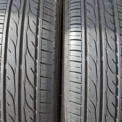 在庫入れ替え特価品　工賃込み２０２２年製ダンロップ夏タイヤ１５５／６５Ｒ１４　４本セットの画像