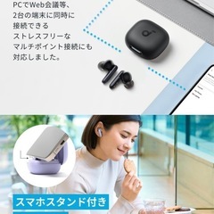Anker ワイヤレスイヤホン sound core p40iの画像