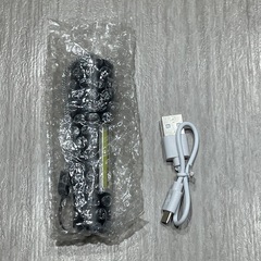 懐中電灯 強力 ledライト 高輝度 作業灯 USB充電式 防滴 軽量 紐付の画像