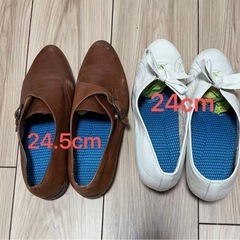 「レディース革靴3足まとめ出品（23〜24.5cm）」の画像
