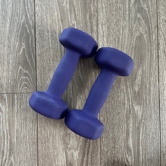 ヨガマット、ダンベル3kgの画像