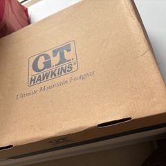 【新品未使用】GT HAWKINS アウトドアシューズ ブラック　23.5cmの画像