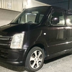 走行6万キロ代　スズキ ワゴンR 車検1年　パープル 5ドア　低走行　MH22Sの画像