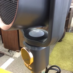 【上下左右首振り機能あり】セラミックヒーター N6   :ブラックの画像
