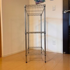 高さ93cmスチールラックの画像