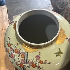 インテリア⭐︎孔雀の壺の画像