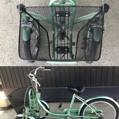 
h-155△ q 岐阜発/ ブリジストン/ minna/ ミンナ/ 前二輪三輪自転車/ 大人用/ 変速なし/ 走行確認/ 現状品/ R7.8/20 △の画像