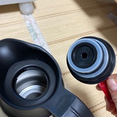 ★未使用★ 真空二重 ステンレス　卓上ポット  1.0lの画像