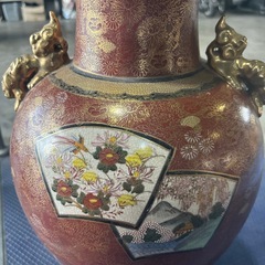 インテリアに⭐︎豪華な壺の画像