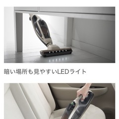 HITACHI 2018年製 コードレス掃除機の画像