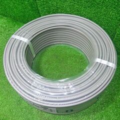 SFCC 3×2.0mm 黒白緑 100ｍ VVFケーブル【製造年月：令和7年7月】【船橋馬込店】【店頭取引限定】【未使用】ITO9VQ3LNE6Dの画像
