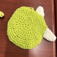 ハンドメイド　毛糸たわし
の画像