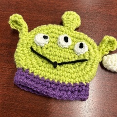 ハンドメイド　毛糸たわし
の画像