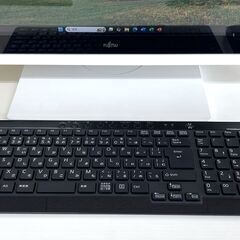 美品　富士通　ESPRIMO 23インチ 高性能Core i7  メモリ8GB　SSD256GB　地デジ/BS/CS搭載　Blu-ray　Office2019の画像