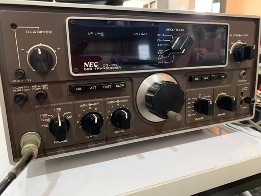 CQ-110 SSB TRANSCEIVER ジャンク扱い