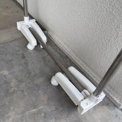 ニトリ　折りたたみ式室内物干し　の画像