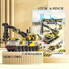 新品未開封！ブロック　クレーン　レゴブロック　知育　おもちゃ の画像