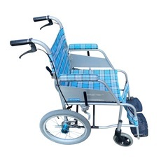 【 KATAYAMA カタヤマ 】車椅子 車イス 歩行補助 介助用 ブレーキ付き 介護の画像