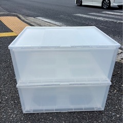 ◆早い方優先!! 無印良品　ポリプロピレン収納　2点セットの画像