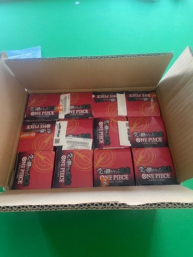 ワンピースカードゲーム 受け継がれる意志 BOX テープ付