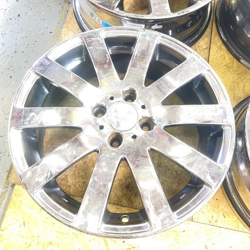 VERCRIUS ホイール 16インチ 5.5J メッキ 4本