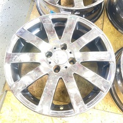 VERCRIUS ホイール 16インチ 5.5J メッキ 4本の画像