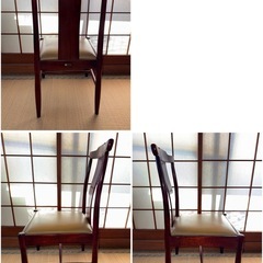 【O-1237】ライフ ダイニングチェア 6脚セット 昭和レトロの画像