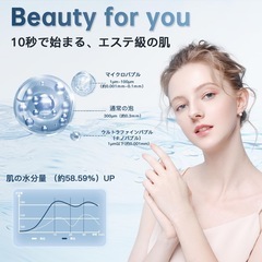 マイクロナノバブル シャワーヘッド 【微細バブルで美肌革命】節水シャワの画像