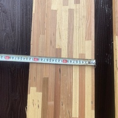 ほぼ未使用、DIY木材天板、の画像
