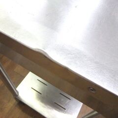 作業台 ステンレス作業台 キャスター付き タニコー tanico 横幅 約120cm 中古 札幌市厚別区 厚別店の画像