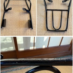 【GO-1240】バイク用品 OGK KABUTO ヘルメット リアキャリアの画像